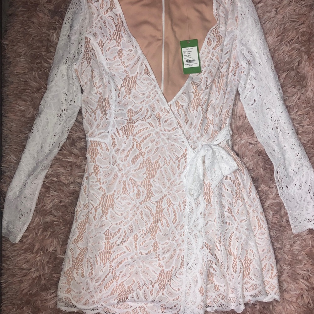 Lilly Pulitzer NWT Tiki Wrap Romper